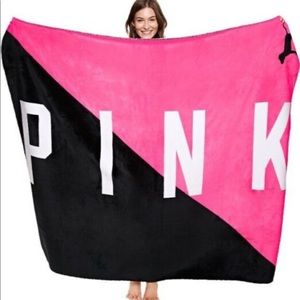 Victoria Secret PINK shepra blanket 60x72 inches